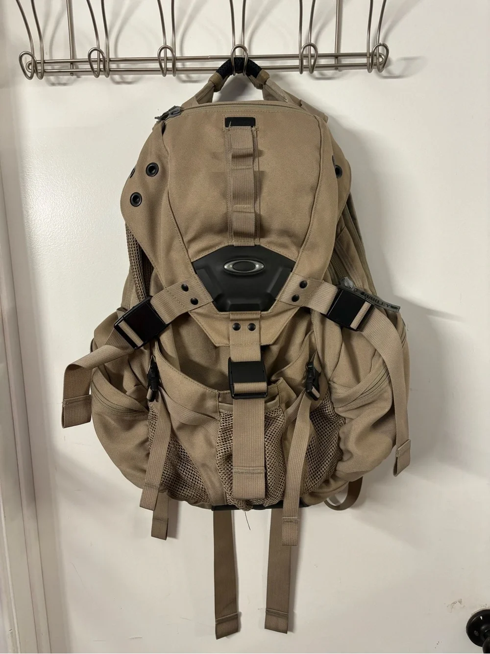 Oakley Tactical-Style Backpack in Khaki Tan